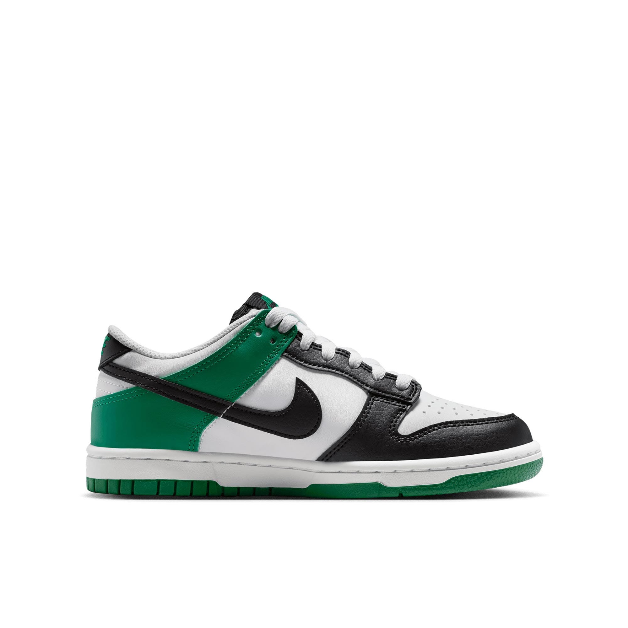 dunk low rp kids' grade school basketball shoes - off white/black-malachite