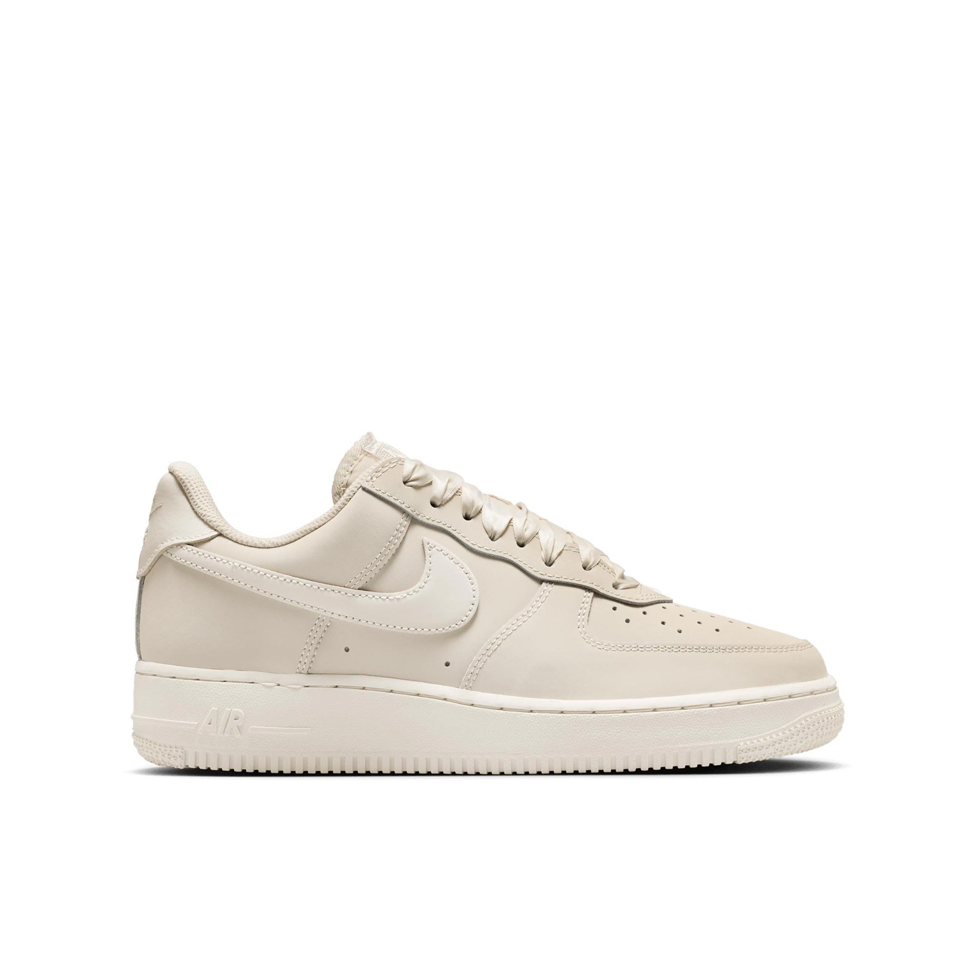 air force 1 retro prm women's basketball shoes - oatmeal/pale ivory-oatmeal